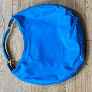 Authentic Valextra Round Tote Bag Robin Egg Blue.